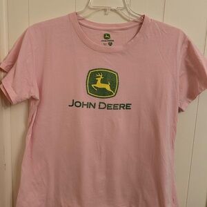 John Deere Pink Crew Neck Tee XXL